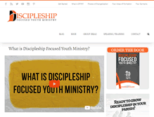 Tablet Screenshot of discipleshipym.com